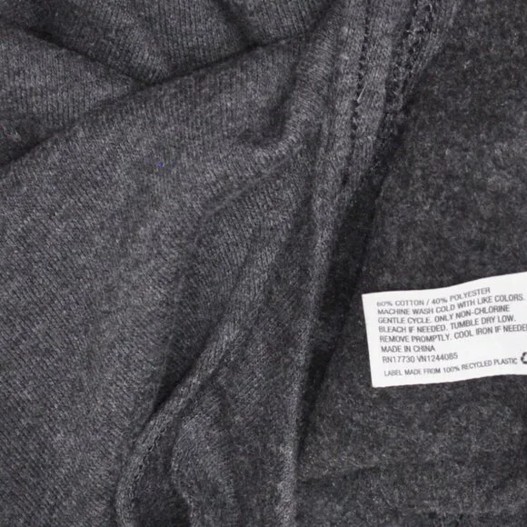 Colsie Jumper Women's Large Sleeveless V Neck w/ Capri Sweatpant Fleece Gray - Picture 6 of 6